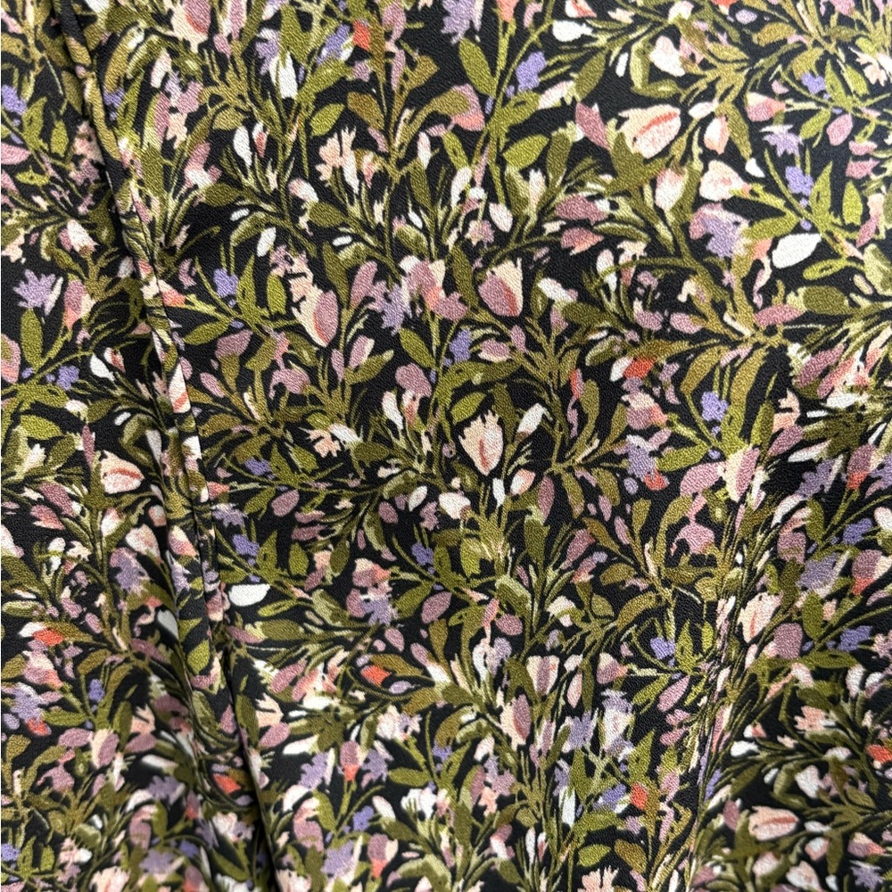 CAbi Multicolor Floral V-Neck Blouse - Picture 3 of 5